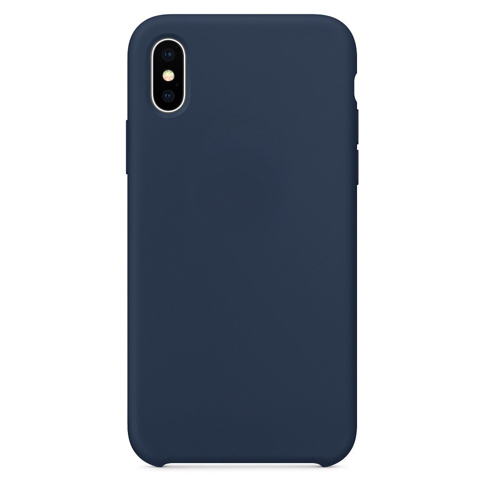 Coque pour Oppo A58 5G / A78 5G, OEM, Silicone, Bleu marine