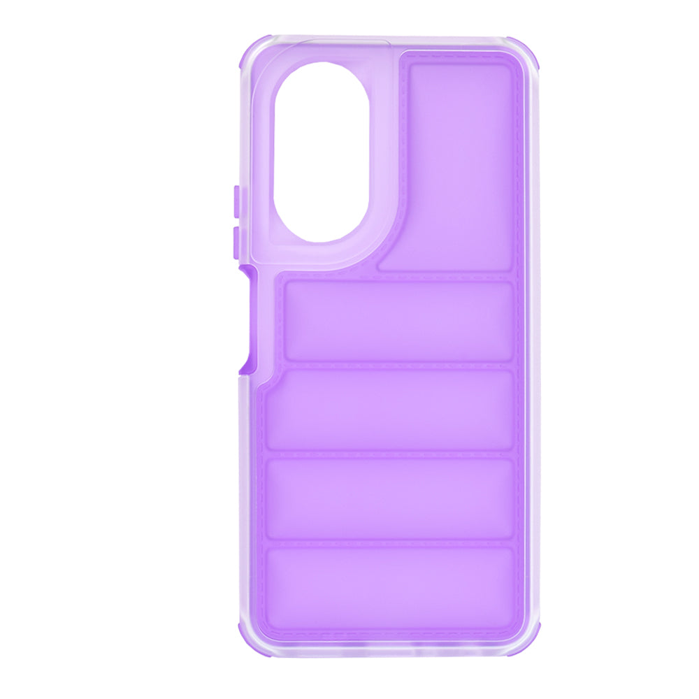 Custodia per Oppo A58 4G, Techsuit, Wave Shield, Viola