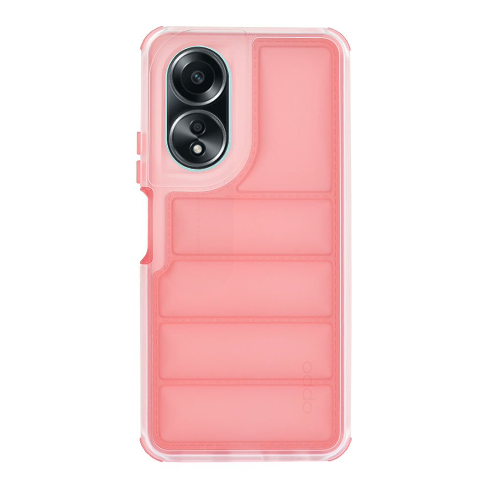 Coque pour Oppo A58 4G, Techsuit, Wave Shield, Rouge