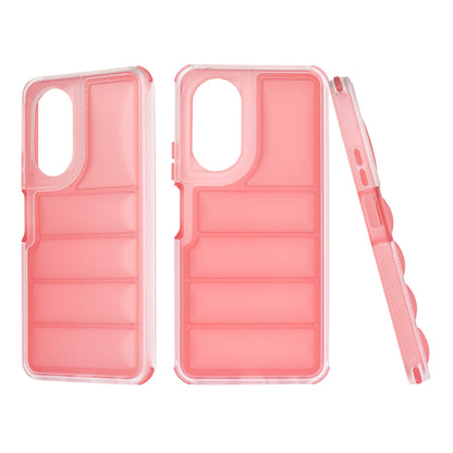 Coque pour Oppo A58 4G, Techsuit, Wave Shield, Rouge