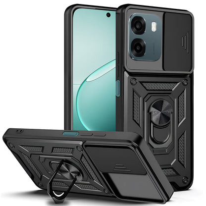 Étui pour Oppo A6 4G, Techsuit, CamShield, Noir