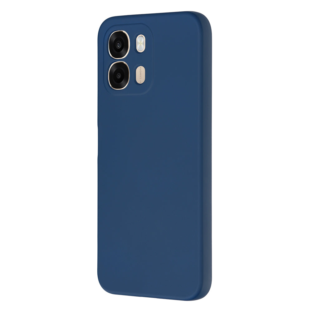 Custodia per Oppo A6 4G, Techsuit, SoftFlex, Blu Marino