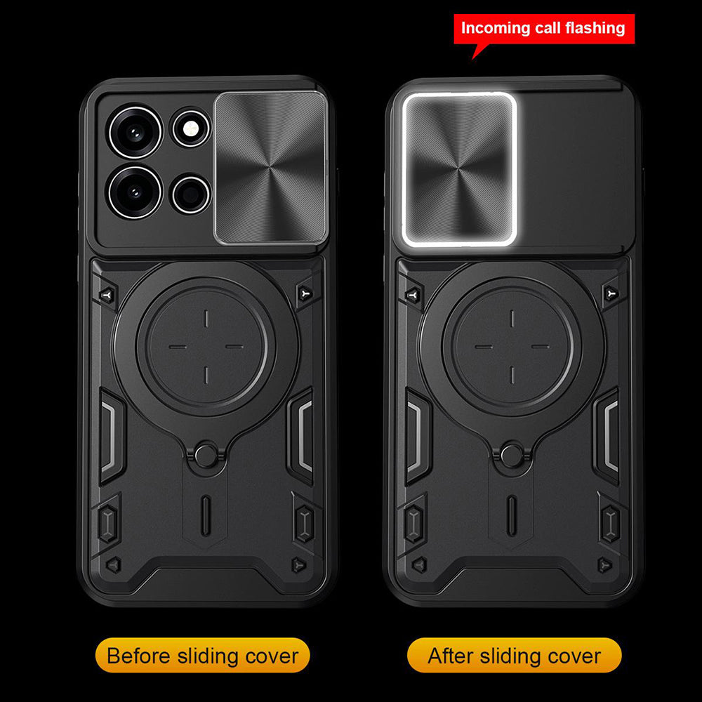 Coque pour Oppo A6 Pro 5G / A6 Pro 4G, Techsuit, CamGuard Pro, Violet