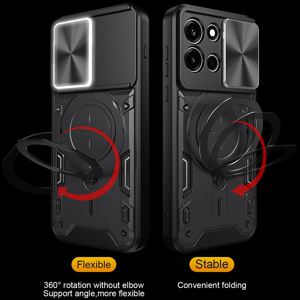 Coque pour Oppo A6 Pro 5G / A6 Pro 4G, Techsuit, CamGuard Pro, Violet