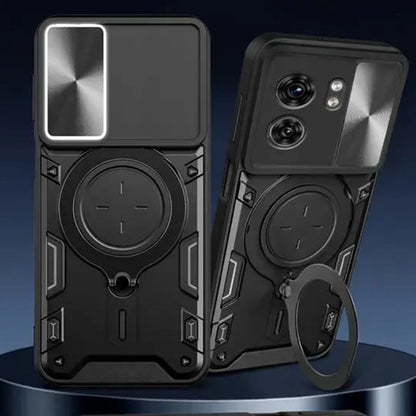 Custodia per Oppo A6 Pro 5G / A6 Pro 4G, Techsuit, CamGuard Pro, Nera