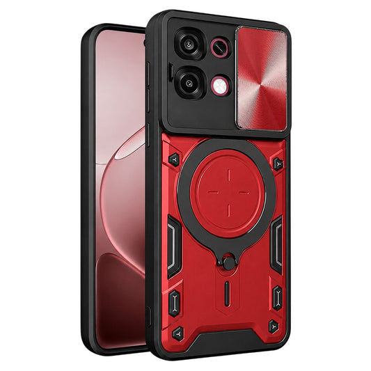 Coque pour Oppo A6 Pro 5G / A6 Pro 4G, Techsuit, CamGuard Pro, Rouge