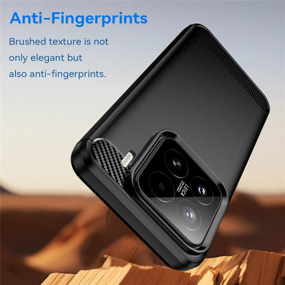 Hülle für Oppo A6 Pro 5G / A6 Pro 4G, Techsuit, Carbon, Blau