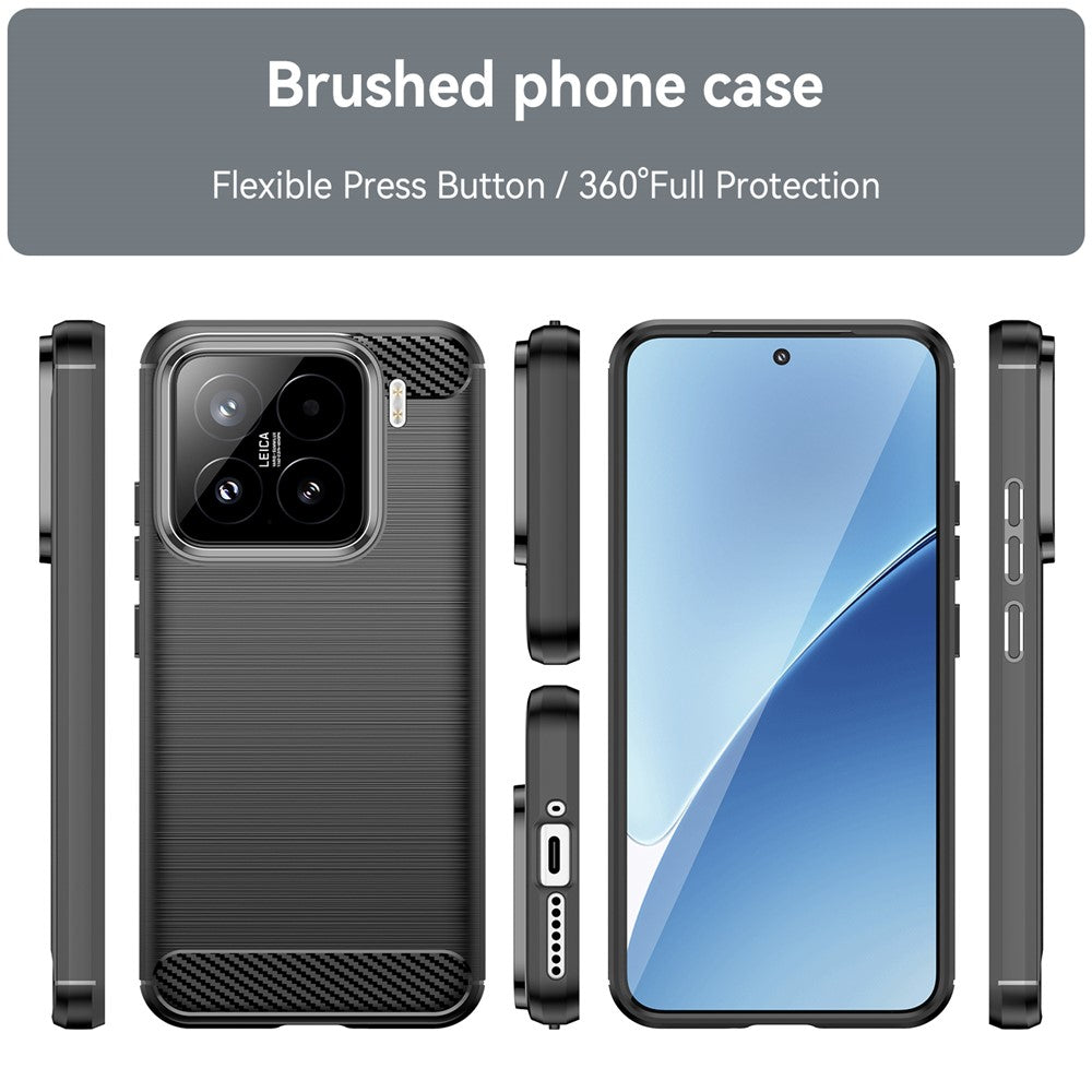 Hülle für Oppo A6 Pro 5G / A6 Pro 4G, Techsuit, Carbon, Blau