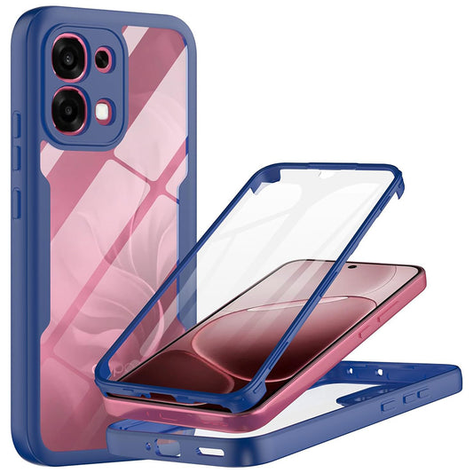 Étui pour Oppo A6 Pro 5G / A6 Pro 4G, Techsuit, ColorVerse 360, Bleu