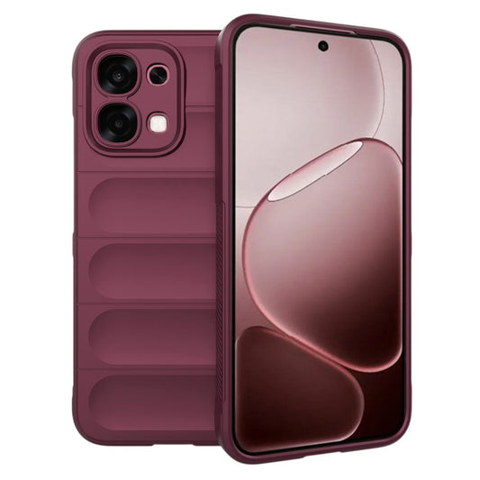 Coque pour Oppo A6 Pro 5G / A6 Pro 4G, Techsuit, Magic Shield, Bordeaux
