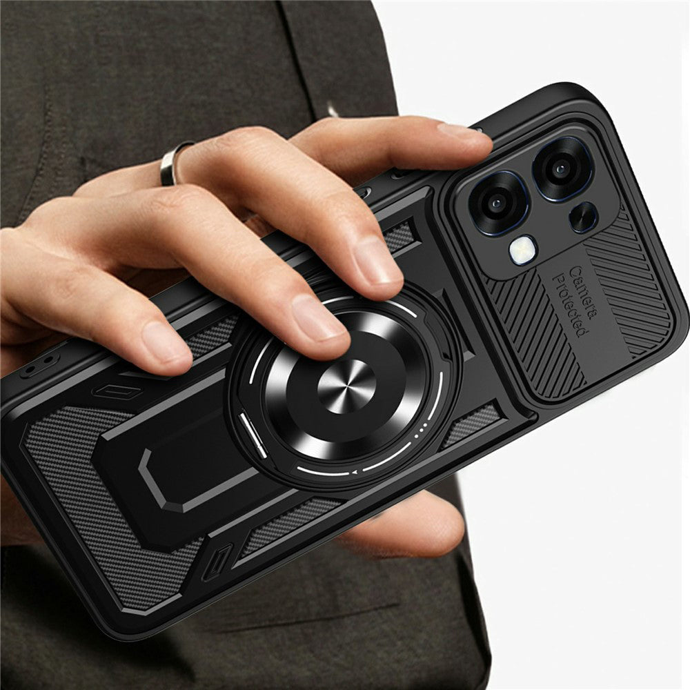 Coque pour Oppo A6 Pro 5G / A6 Pro 4G, Techsuit, RuggedCam, Violet