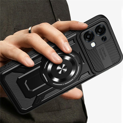 Coque pour Oppo A6 Pro 5G / A6 Pro 4G, Techsuit, RuggedCam, Violet