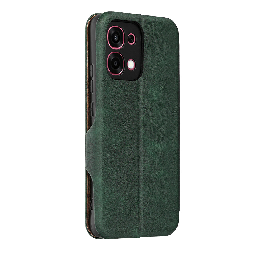 Hülle für Oppo A6 Pro 5G / A6 Pro 4G, Techsuit, Safe Wallet Plus, Grün