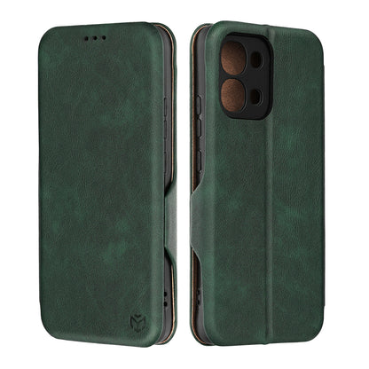 Hülle für Oppo A6 Pro 5G / A6 Pro 4G, Techsuit, Safe Wallet Plus, Grün