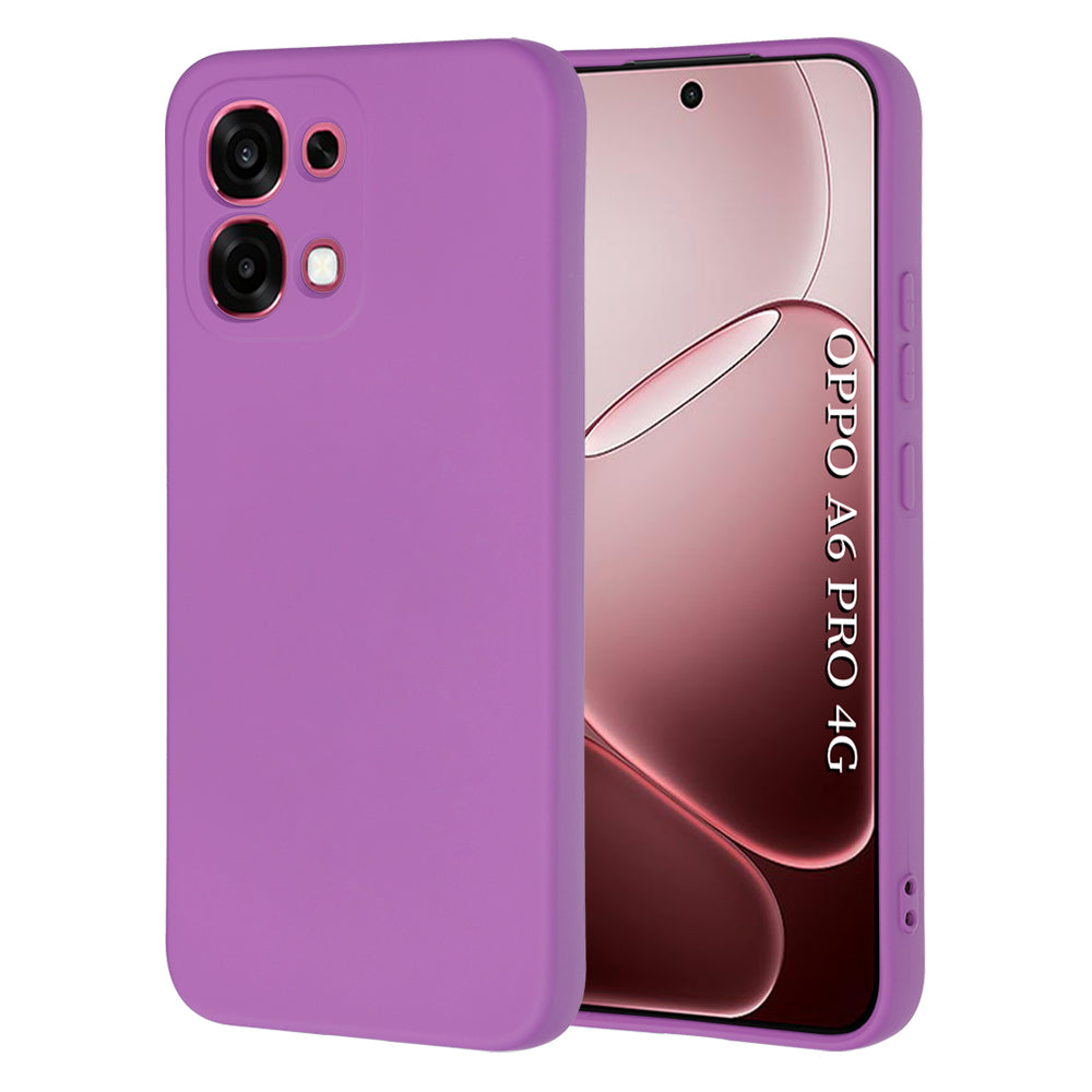 Custodia per Oppo A6 Pro 5G / A6 Pro 4G, Techsuit, SoftFlex, Viola