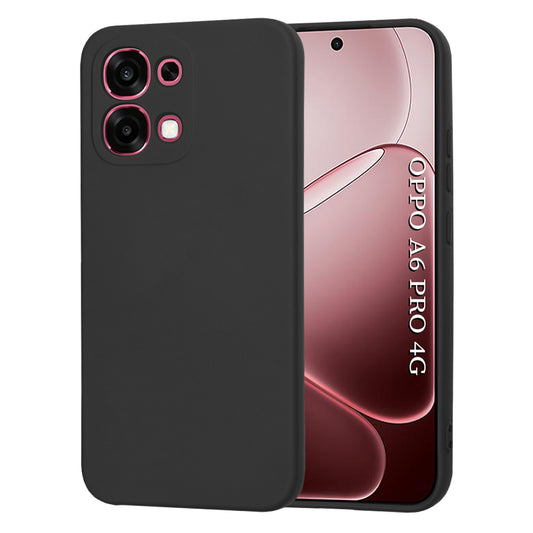 Hülle für Oppo A6 Pro 5G / A6 Pro 4G, Techsuit, SoftFlex, Schwarz