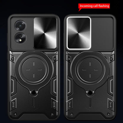 Coque pour Oppo A60, Techsuit, CamGuard Pro, Rose Doré
