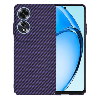 Custodia per Oppo A60, Techsuit, Carbonite FiberShell, Viola