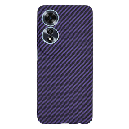 Custodia per Oppo A60, Techsuit, Carbonite FiberShell, Viola