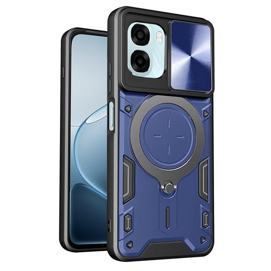 Hülle für Oppo A6k 4G / A6x 4G / A6x / A6 4G, Techsuit, CamGuard Pro, Blau