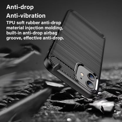 Custodia per Oppo A6k 4G / A6x 4G / A6x / A6 4G, Techsuit, Carbonio, Blu