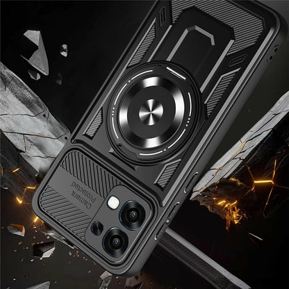 Hülle für Oppo A6k 4G / A6x 4G / A6x, Techsuit, RuggedCam, Blau