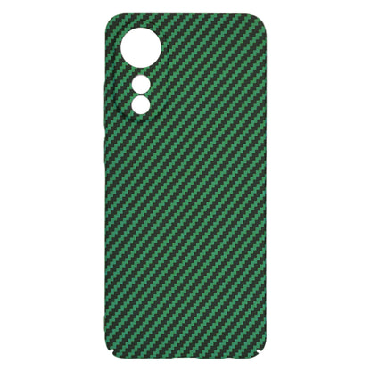 Coque pour Oppo A78 4G, Techsuit, Carbonite FiberShell, Vert