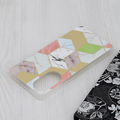 Coque pour Oppo A78 4G, Techsuit, Marble, Violet