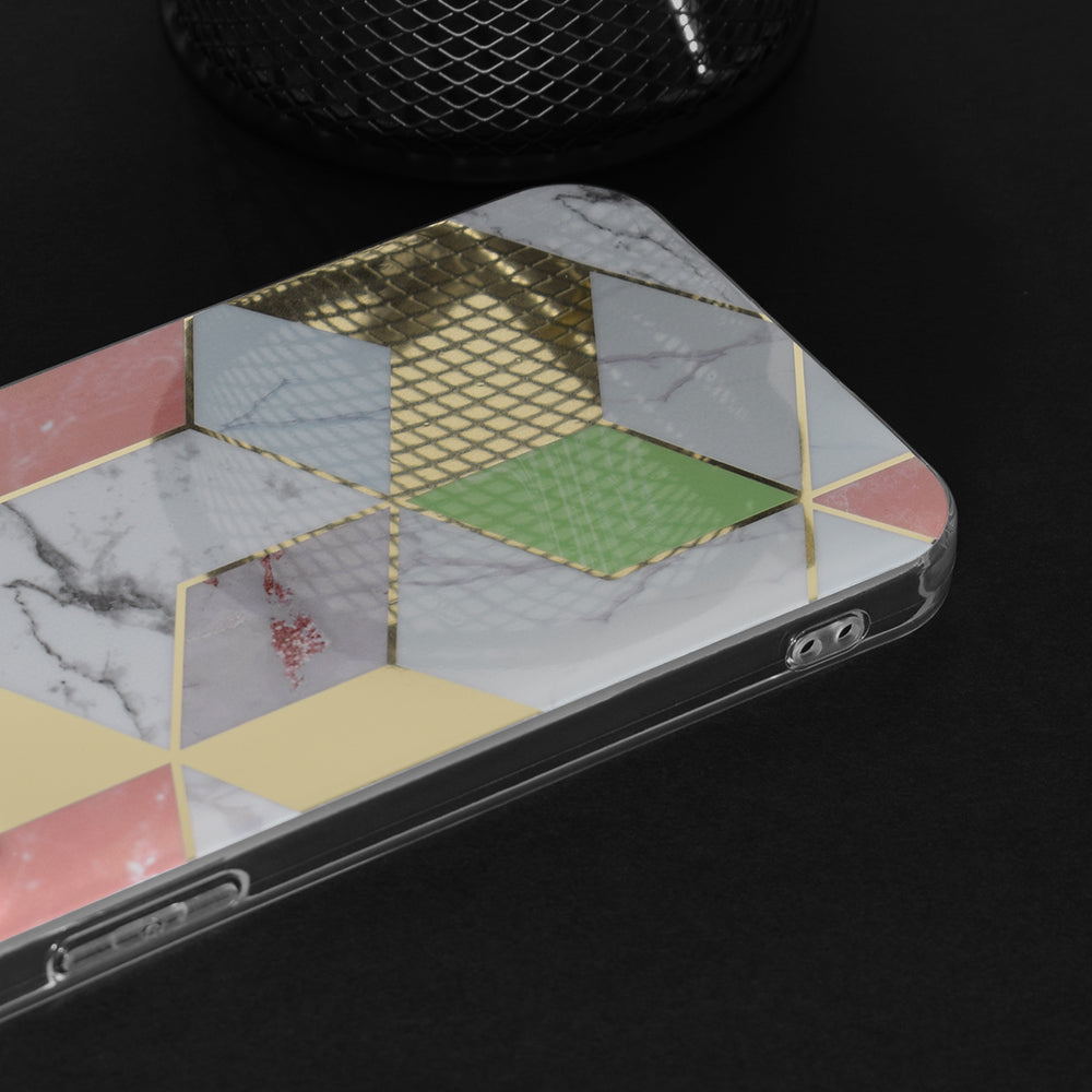 Coque pour Oppo A78 4G, Techsuit, Marble, Violet