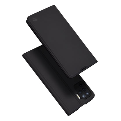 Custodia per Oppo A94 / Reno5 Lite, Techsuit, Magskin Book, Nera