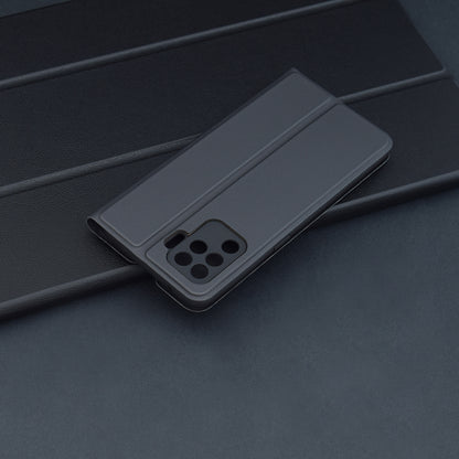 Custodia per Oppo A94 / Reno5 Lite, Techsuit, Magskin Book, Nera
