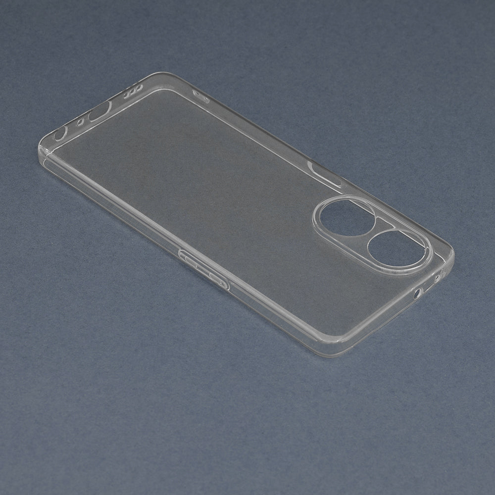 Custodia per Oppo A98, Techsuit, Chiara, Trasparente
