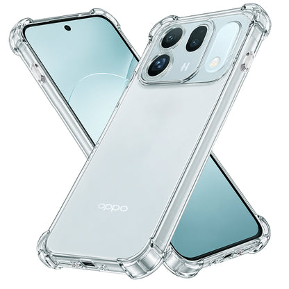 Custodia per Oppo Find X10, Techsuit, Shockproof Clear, trasparente