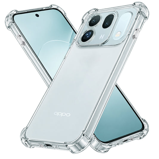 Custodia per Oppo Find X10, Techsuit, Shockproof Clear, trasparente