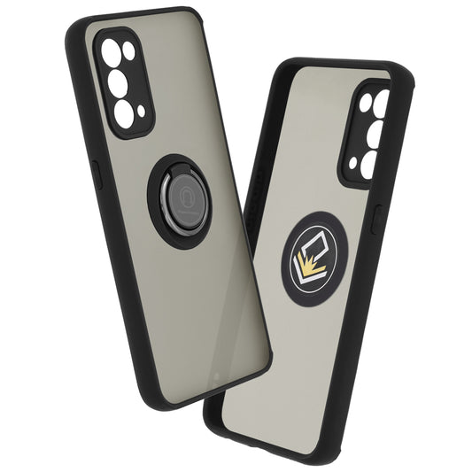 Custodia per Oppo Find X3 Lite / Reno5 5G, Techsuit, Glinth, Nera
