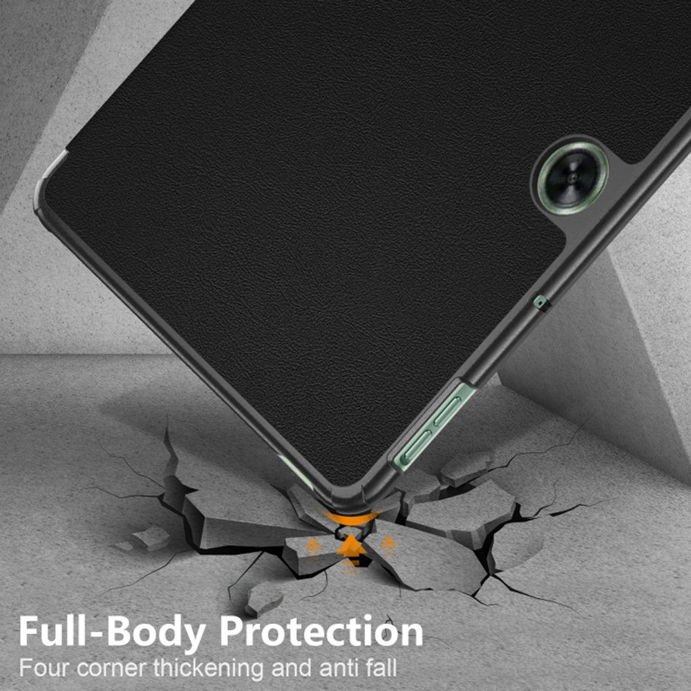 Custodia per Oppo Pad Air2 / Pad Neo / Pad Go, Techsuit, FoldPro, Nera