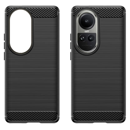 Case for Oppo Reno10 / Reno10 Pro, Techsuit, Carbon, Black