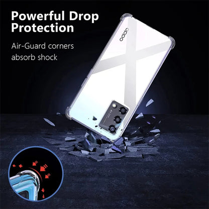 Custodia per Oppo Reno10 / Reno10 Pro, Techsuit, Shockproof Clear, Trasparente