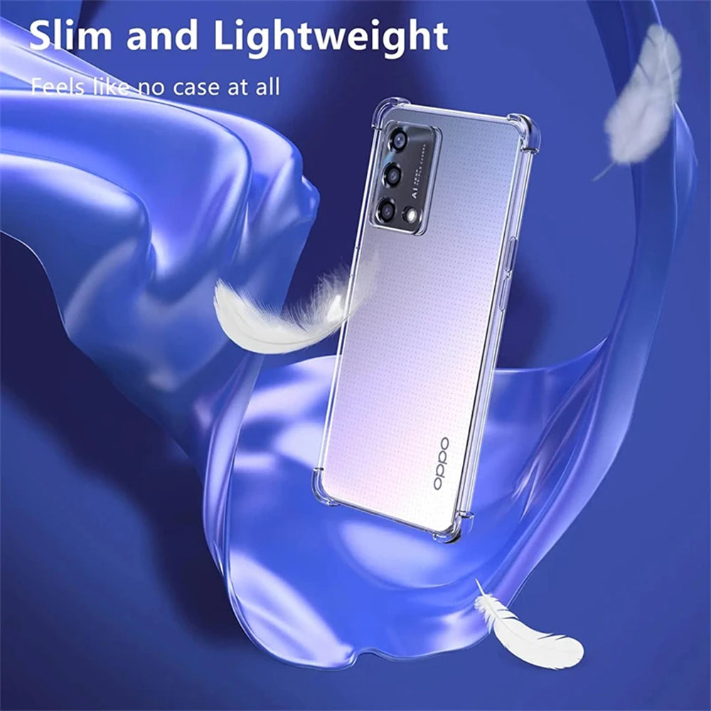 Custodia per Oppo Reno10 / Reno10 Pro, Techsuit, Shockproof Clear, Trasparente