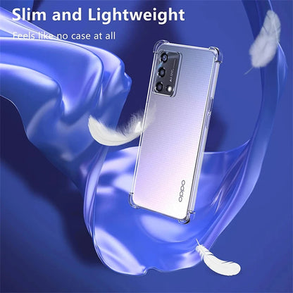 Custodia per Oppo Reno10 / Reno10 Pro, Techsuit, Shockproof Clear, Trasparente