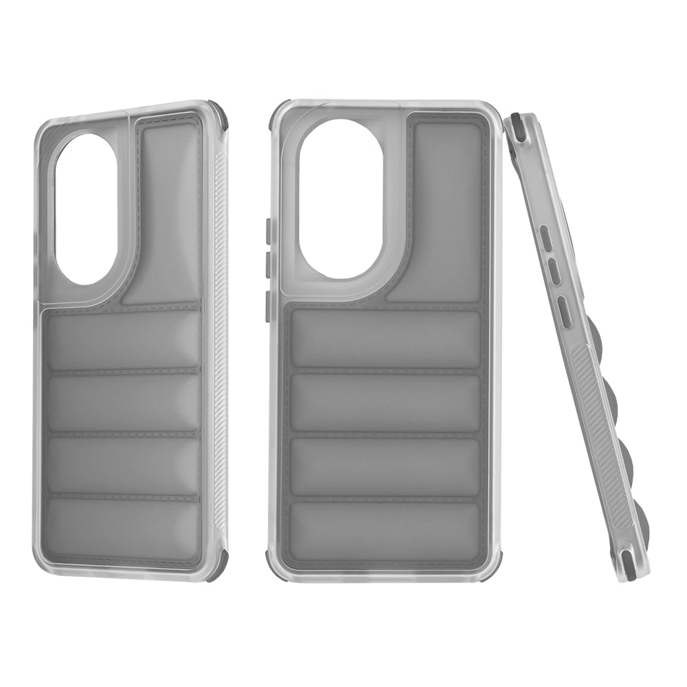 Coque pour Oppo Reno10 / Reno10 Pro, Techsuit, Wave Shield, Noire