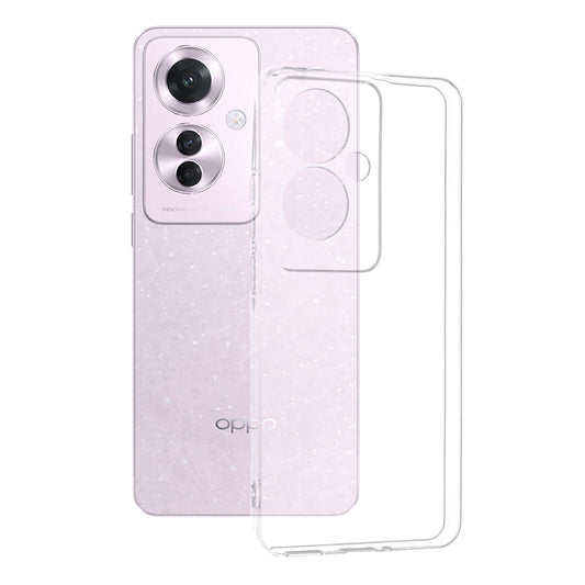Coque pour Oppo Reno11 F, Techsuit, Claire, Transparente