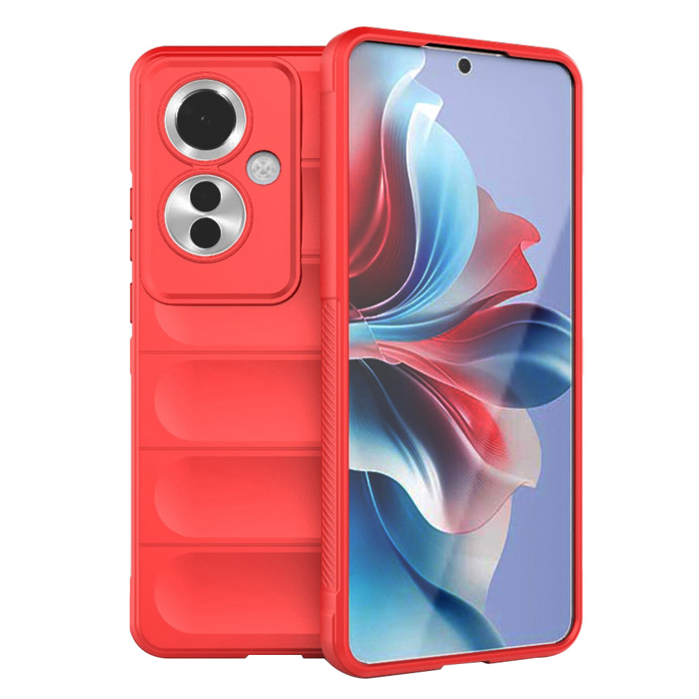 Coque pour Oppo Reno11 F, Techsuit, Magic Shield, Rouge