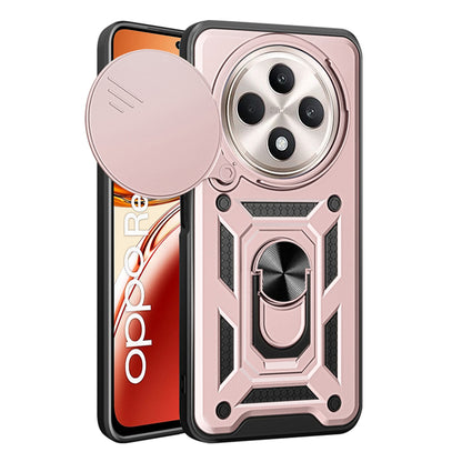 Custodia per Oppo Reno12 FS 5G / Reno12 FS 4G / Reno12 F 4G / Reno12 F, Techsuit, CamShield, Rosa