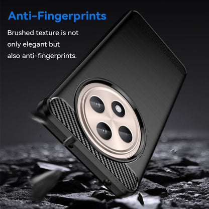 Custodia per Oppo Reno12 FS 5G / Reno12 FS 4G / Reno12 F 4G / Reno12 F, Techsuit, Carbonio, Nera