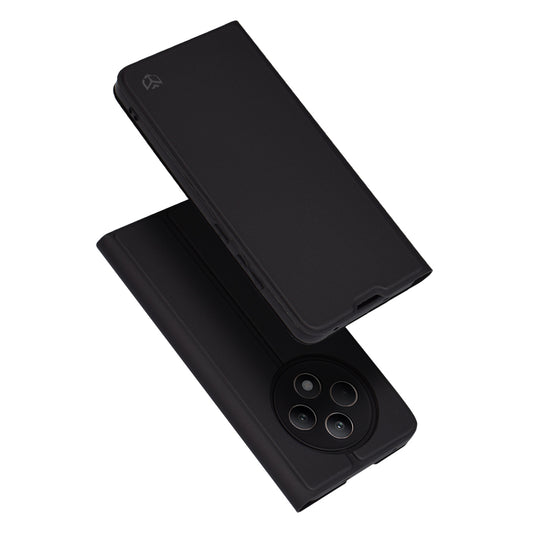 Coque pour Oppo Reno12 FS 5G / Reno12 FS 4G / Reno12 F 4G / Reno12 F, Techsuit, Magskin Book, Noire
