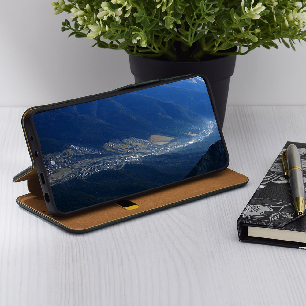 Hülle für Oppo Reno12 FS 5G / Reno12 FS 4G / Reno12 F 4G / Reno12 F, Techsuit, Safe Wallet Plus, Grün