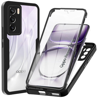 Coque pour Oppo Reno12 Pro, Techsuit, ColorVerse 360, Noire