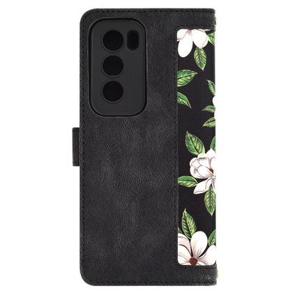Hülle für Oppo Reno12 Pro, Techsuit, FlipCraft, Schwarz