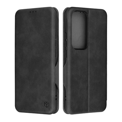 Hülle für Oppo Reno12 Pro, Techsuit, Safe Wallet Plus, Schwarz